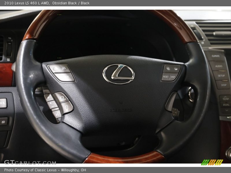 Obsidian Black / Black 2010 Lexus LS 460 L AWD