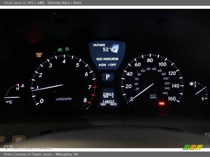 Obsidian Black / Black 2010 Lexus LS 460 L AWD