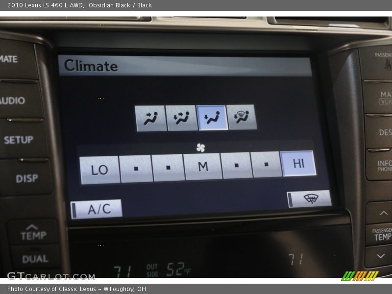 Obsidian Black / Black 2010 Lexus LS 460 L AWD