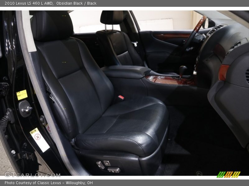 Obsidian Black / Black 2010 Lexus LS 460 L AWD