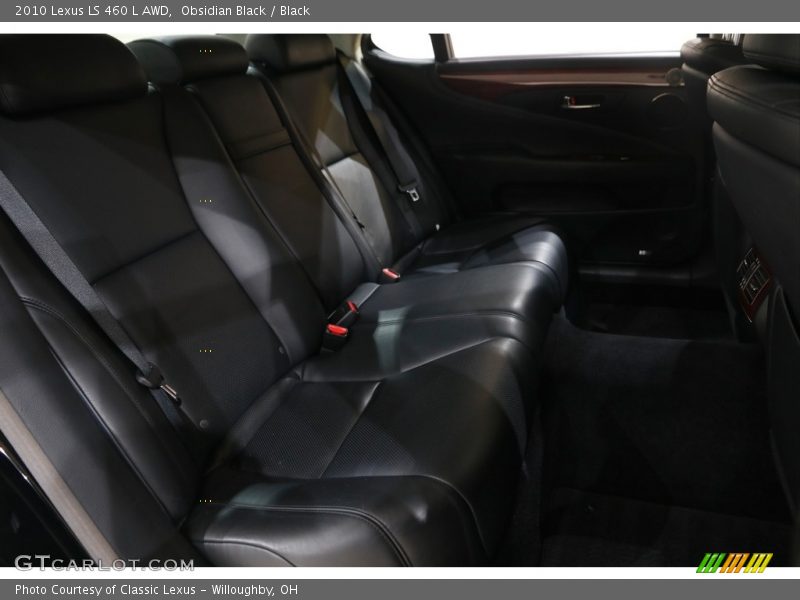 Obsidian Black / Black 2010 Lexus LS 460 L AWD