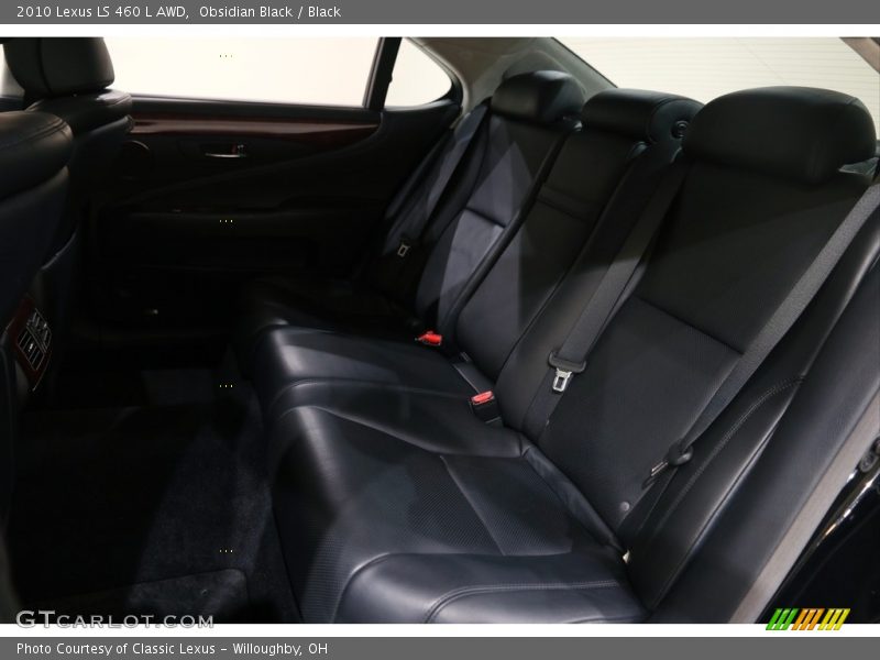 Obsidian Black / Black 2010 Lexus LS 460 L AWD