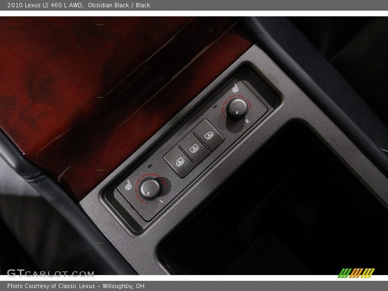 Obsidian Black / Black 2010 Lexus LS 460 L AWD