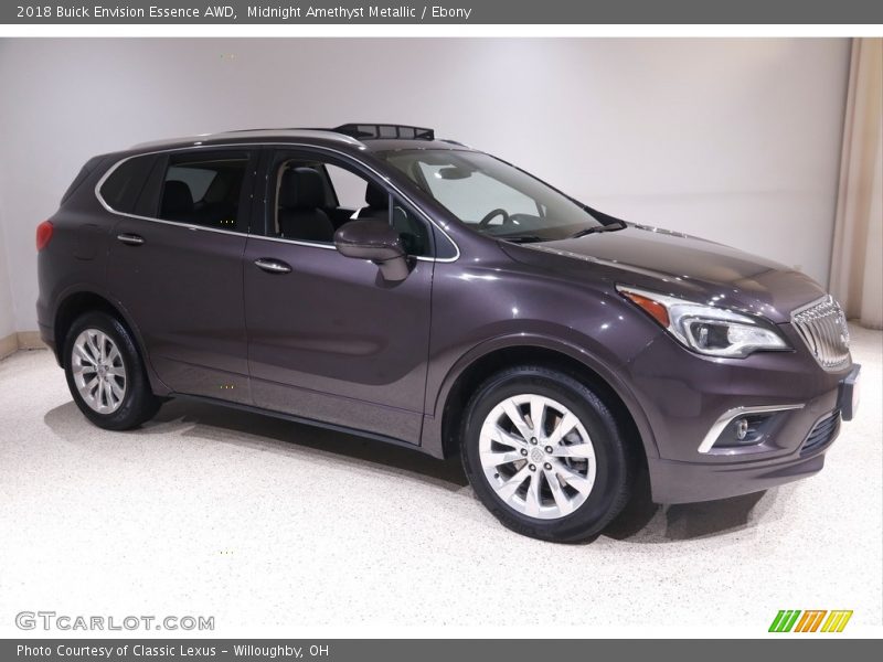Midnight Amethyst Metallic / Ebony 2018 Buick Envision Essence AWD
