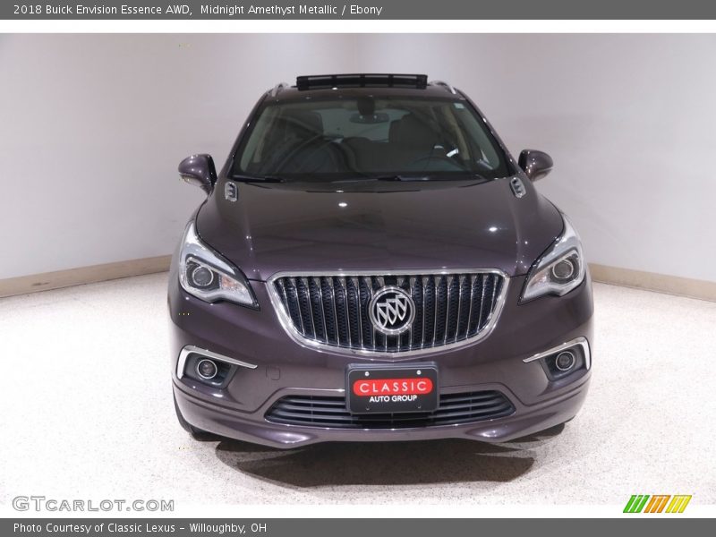Midnight Amethyst Metallic / Ebony 2018 Buick Envision Essence AWD