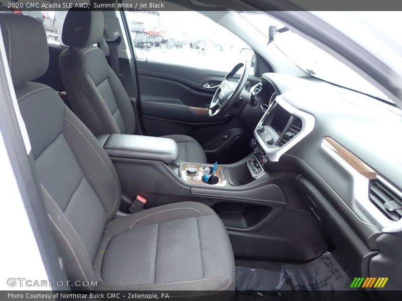Summit White / Jet Black 2020 GMC Acadia SLE AWD