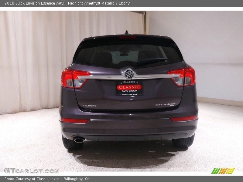 Midnight Amethyst Metallic / Ebony 2018 Buick Envision Essence AWD