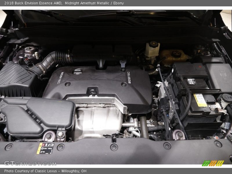 Midnight Amethyst Metallic / Ebony 2018 Buick Envision Essence AWD