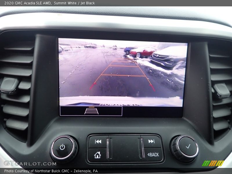 Summit White / Jet Black 2020 GMC Acadia SLE AWD