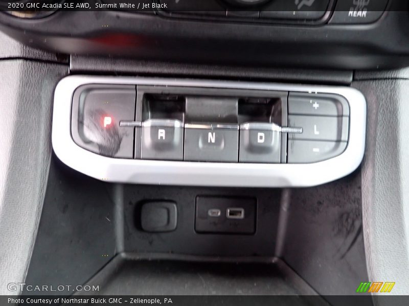 Summit White / Jet Black 2020 GMC Acadia SLE AWD