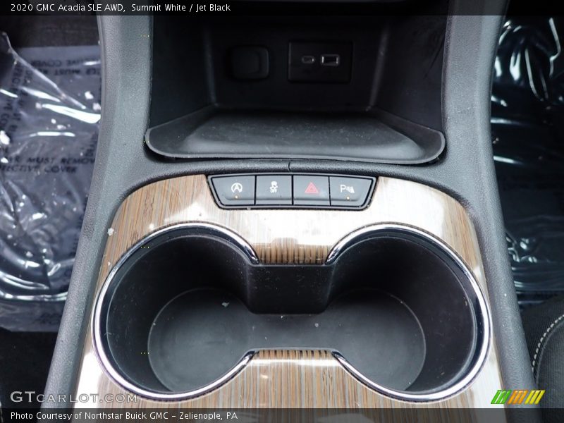 Summit White / Jet Black 2020 GMC Acadia SLE AWD