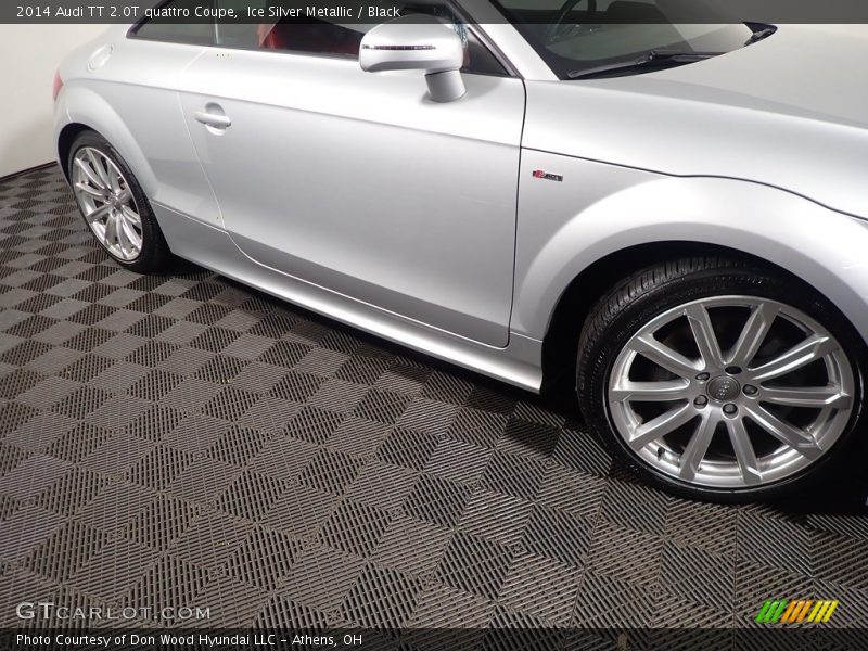 Ice Silver Metallic / Black 2014 Audi TT 2.0T quattro Coupe