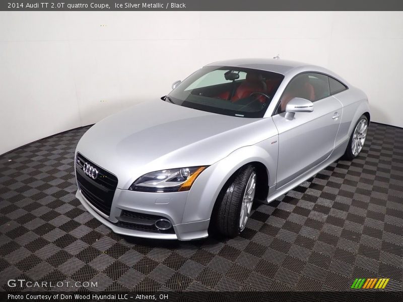 Ice Silver Metallic / Black 2014 Audi TT 2.0T quattro Coupe