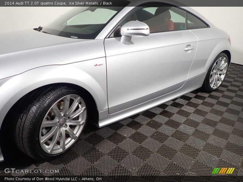 Ice Silver Metallic / Black 2014 Audi TT 2.0T quattro Coupe