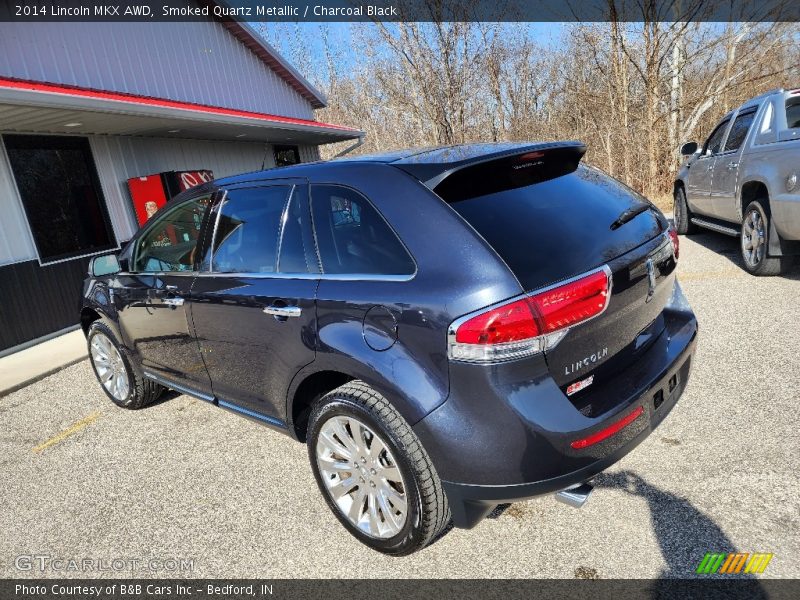 Smoked Quartz Metallic / Charcoal Black 2014 Lincoln MKX AWD