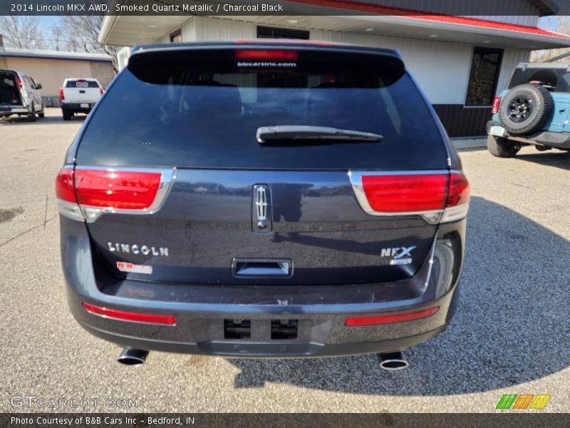 Smoked Quartz Metallic / Charcoal Black 2014 Lincoln MKX AWD