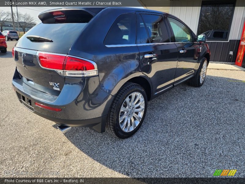 Smoked Quartz Metallic / Charcoal Black 2014 Lincoln MKX AWD