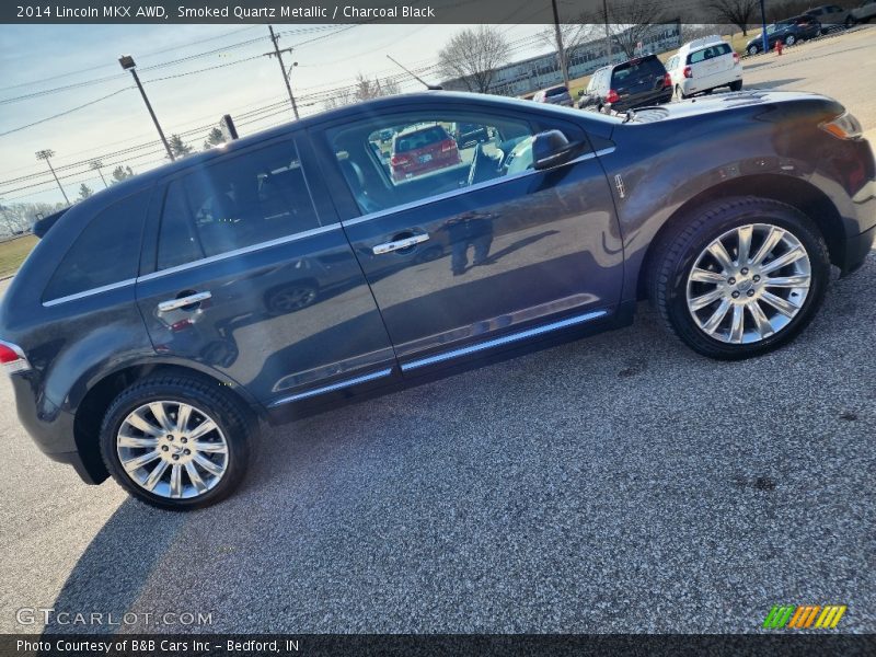 Smoked Quartz Metallic / Charcoal Black 2014 Lincoln MKX AWD