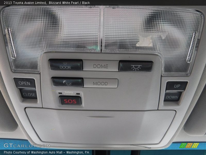 Blizzard White Pearl / Black 2013 Toyota Avalon Limited