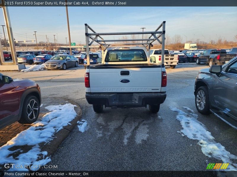 Oxford White / Steel 2015 Ford F350 Super Duty XL Regular Cab 4x4