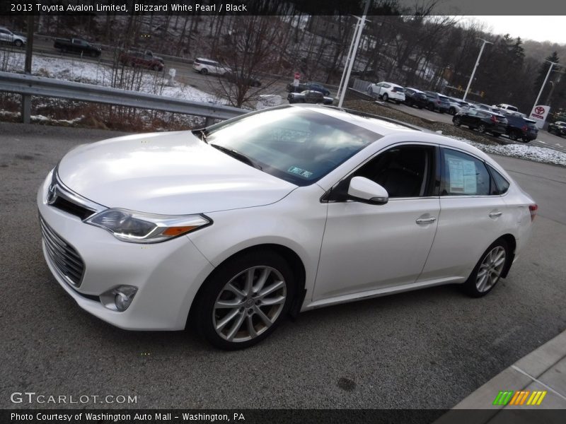 Blizzard White Pearl / Black 2013 Toyota Avalon Limited