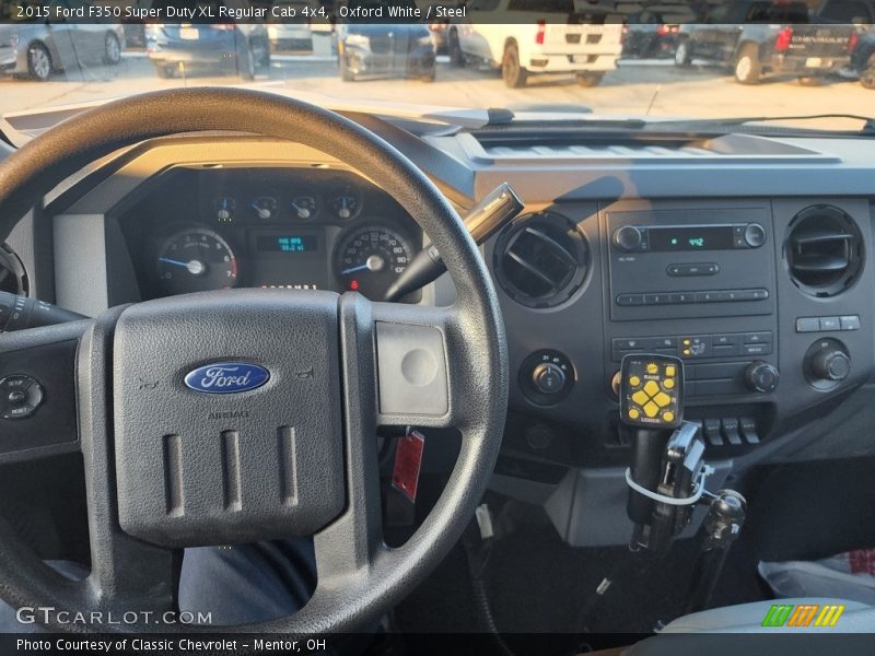 Oxford White / Steel 2015 Ford F350 Super Duty XL Regular Cab 4x4
