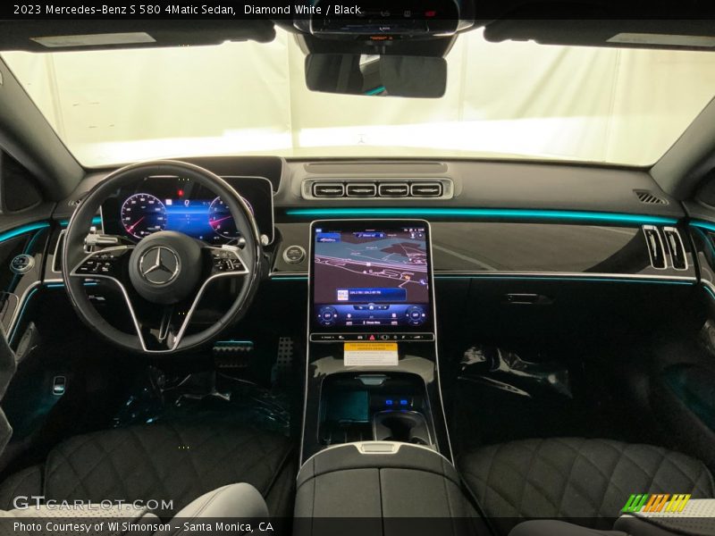 Dashboard of 2023 S 580 4Matic Sedan