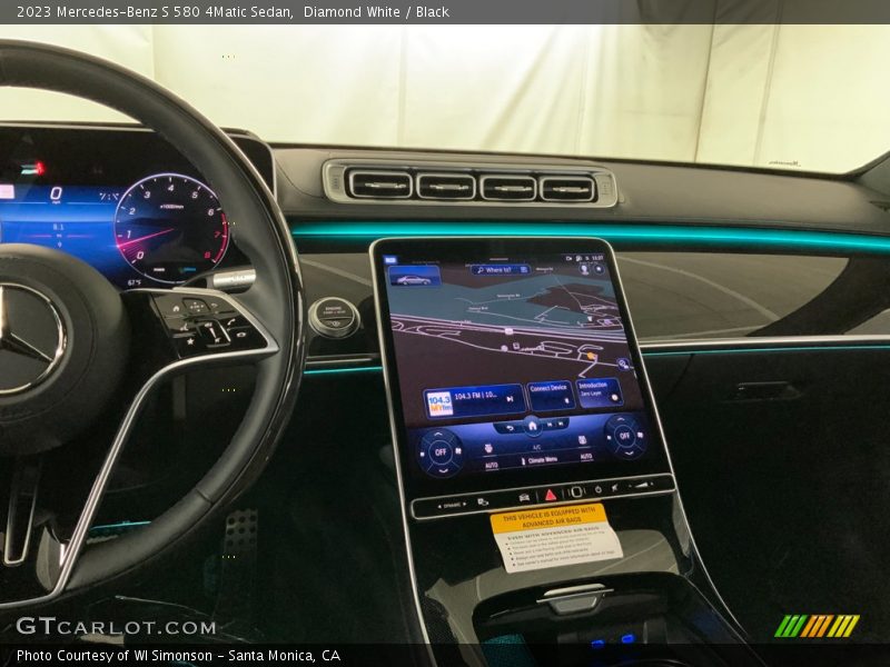 Navigation of 2023 S 580 4Matic Sedan