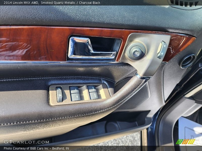 Smoked Quartz Metallic / Charcoal Black 2014 Lincoln MKX AWD