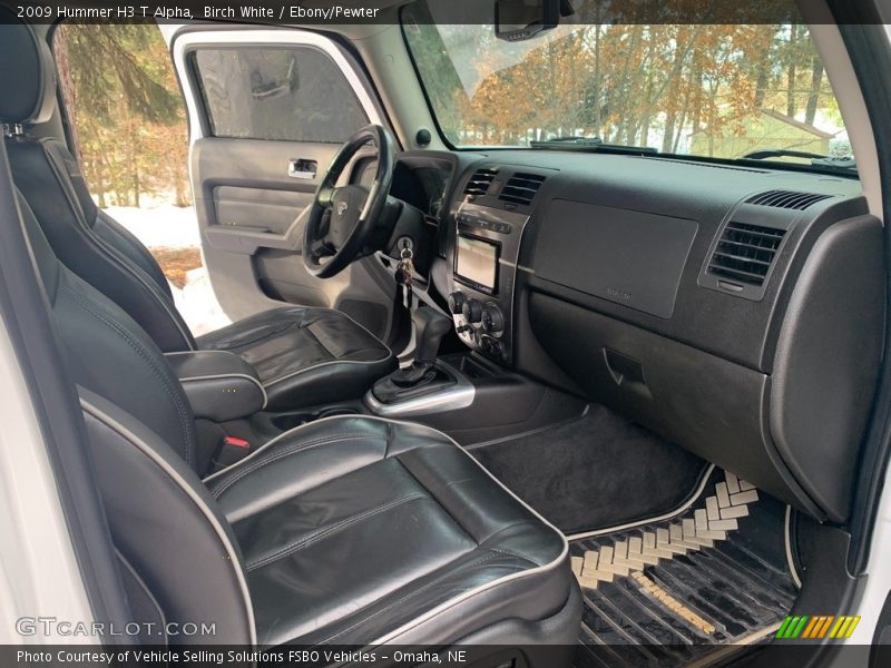 Birch White / Ebony/Pewter 2009 Hummer H3 T Alpha