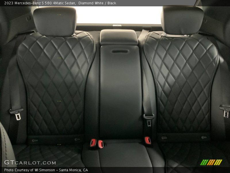 Rear Seat of 2023 S 580 4Matic Sedan