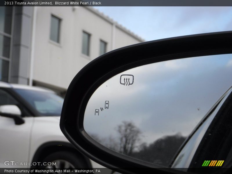Blizzard White Pearl / Black 2013 Toyota Avalon Limited