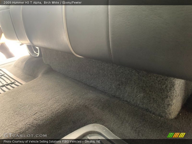 Birch White / Ebony/Pewter 2009 Hummer H3 T Alpha