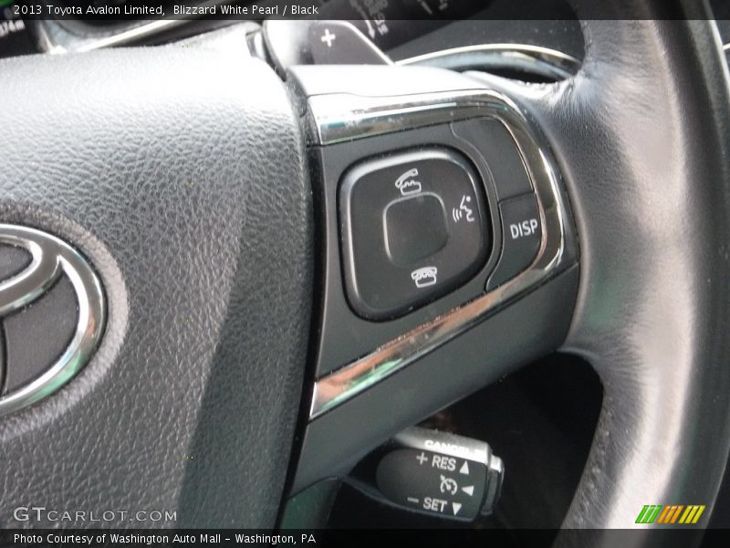 Blizzard White Pearl / Black 2013 Toyota Avalon Limited
