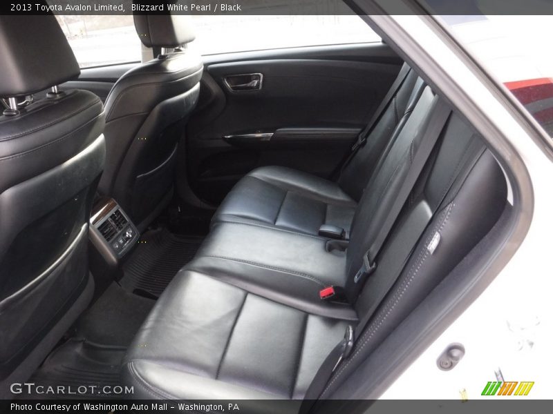 Blizzard White Pearl / Black 2013 Toyota Avalon Limited