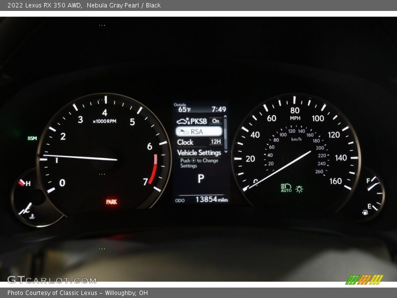  2022 RX 350 AWD 350 AWD Gauges