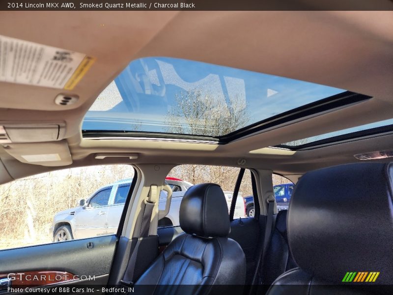 Sunroof of 2014 MKX AWD