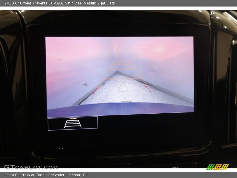 Satin Steel Metallic / Jet Black 2020 Chevrolet Traverse LT AWD