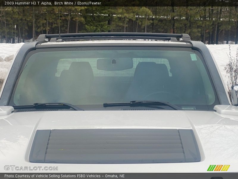 Birch White / Ebony/Pewter 2009 Hummer H3 T Alpha