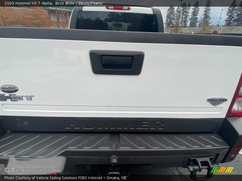 Birch White / Ebony/Pewter 2009 Hummer H3 T Alpha