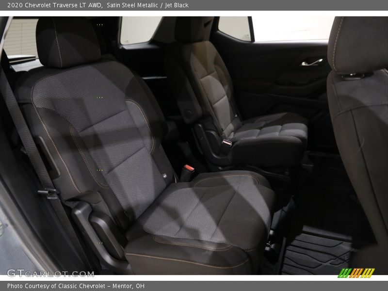 Satin Steel Metallic / Jet Black 2020 Chevrolet Traverse LT AWD