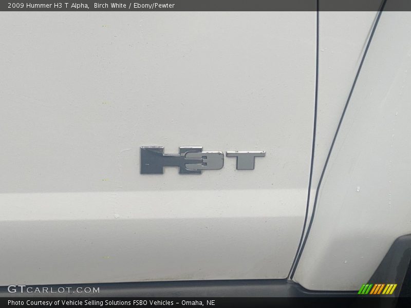 Birch White / Ebony/Pewter 2009 Hummer H3 T Alpha