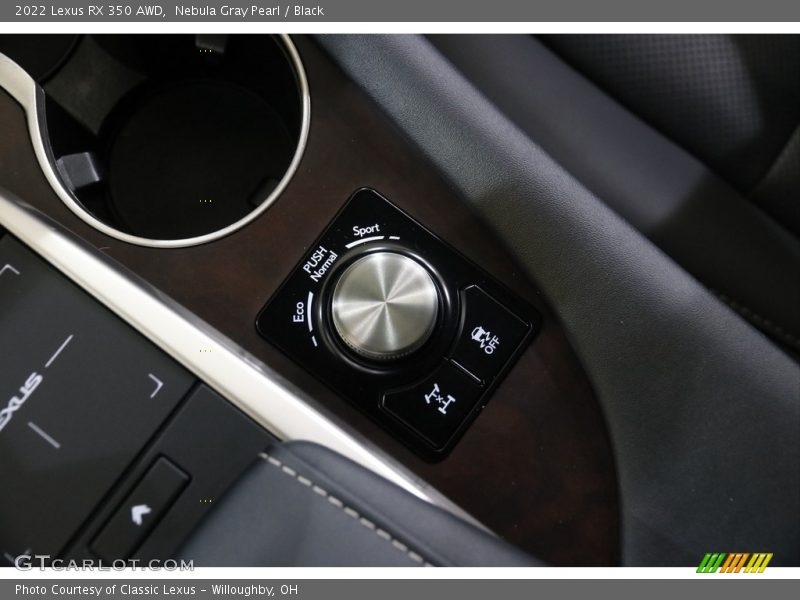 Controls of 2022 RX 350 AWD