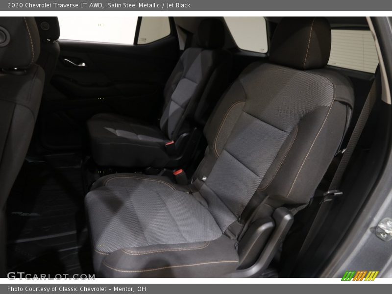 Satin Steel Metallic / Jet Black 2020 Chevrolet Traverse LT AWD