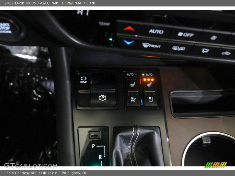 Controls of 2022 RX 350 AWD