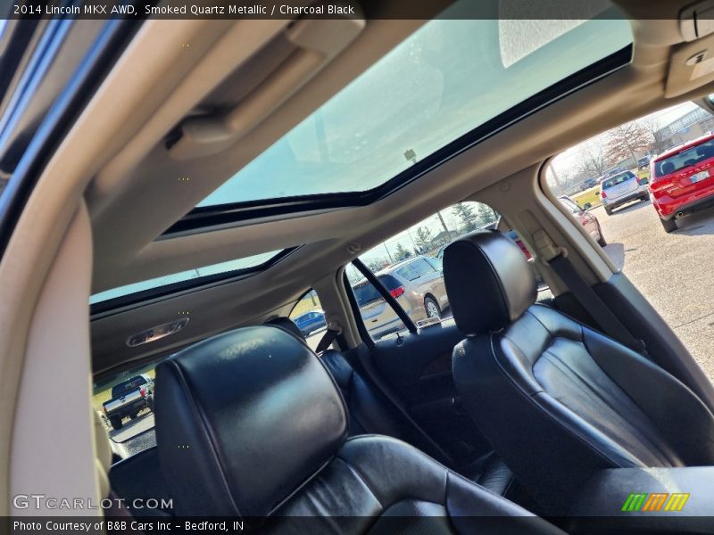 Smoked Quartz Metallic / Charcoal Black 2014 Lincoln MKX AWD