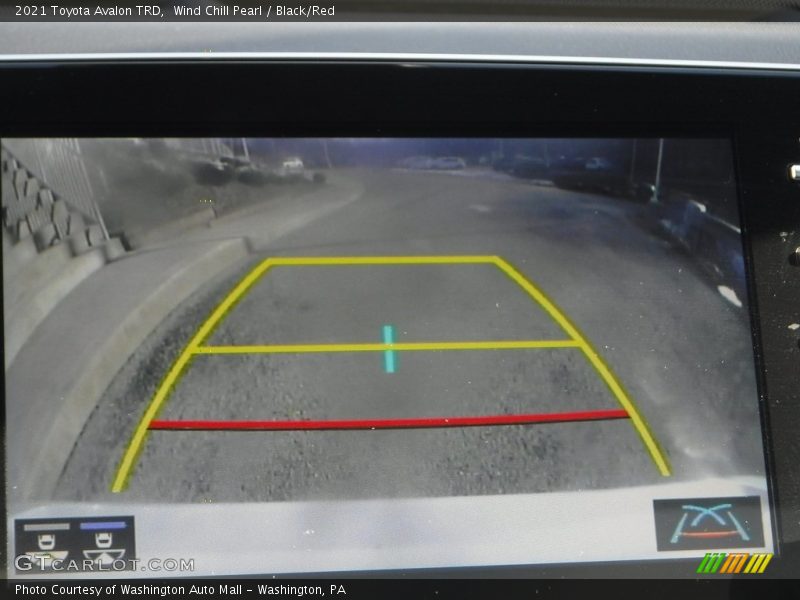 Wind Chill Pearl / Black/Red 2021 Toyota Avalon TRD