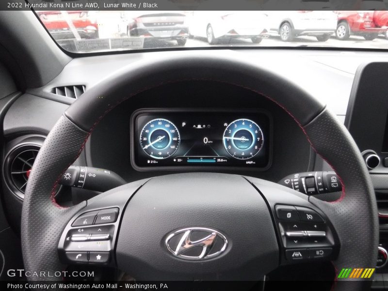  2022 Kona N Line AWD Steering Wheel