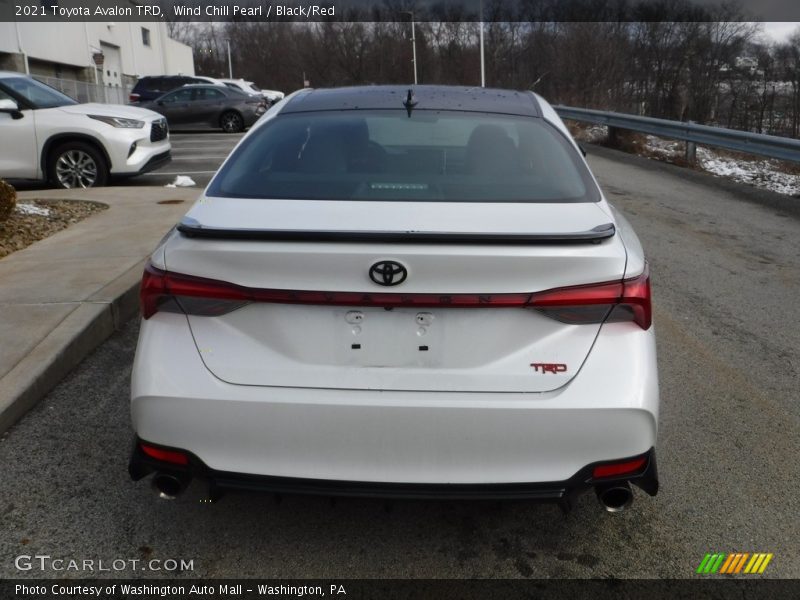 Wind Chill Pearl / Black/Red 2021 Toyota Avalon TRD