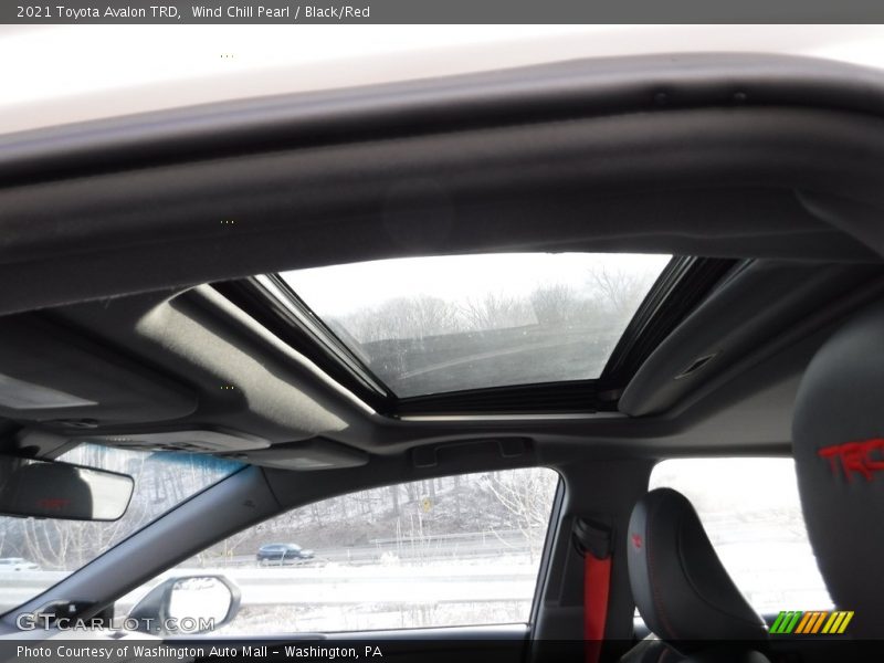 Sunroof of 2021 Avalon TRD